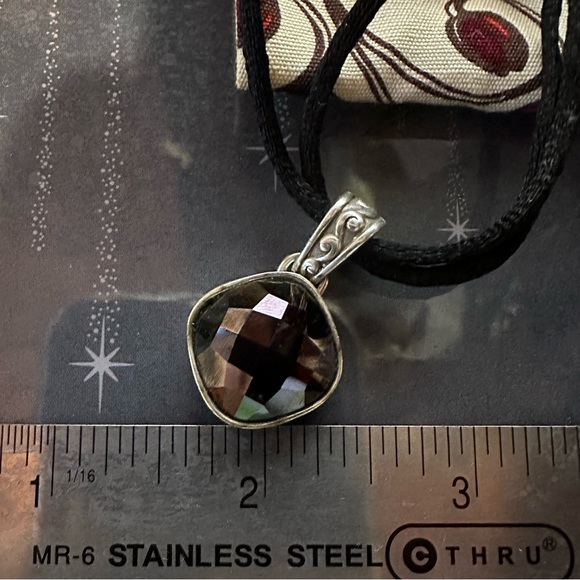 Brand New Brighton endless black circle necklace - Picture 1 of 3